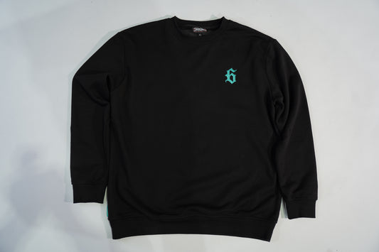 TIFFANY TEAL 6 CREWNECK