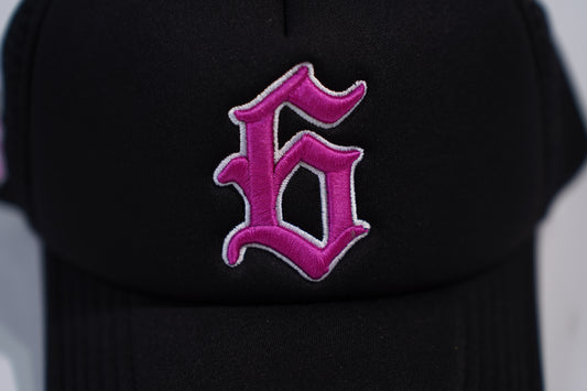 BUBBLEGUM PINK TRUCKER SNAPBACK
