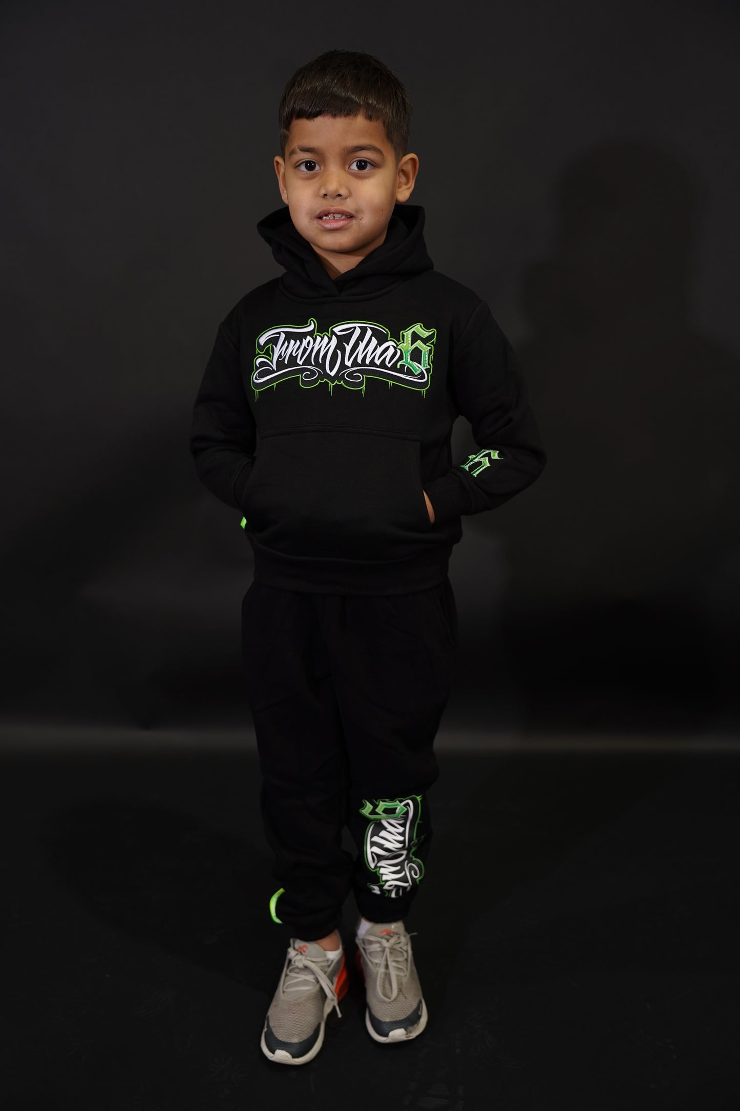 KIDS MUZZ GREEN JOGGER