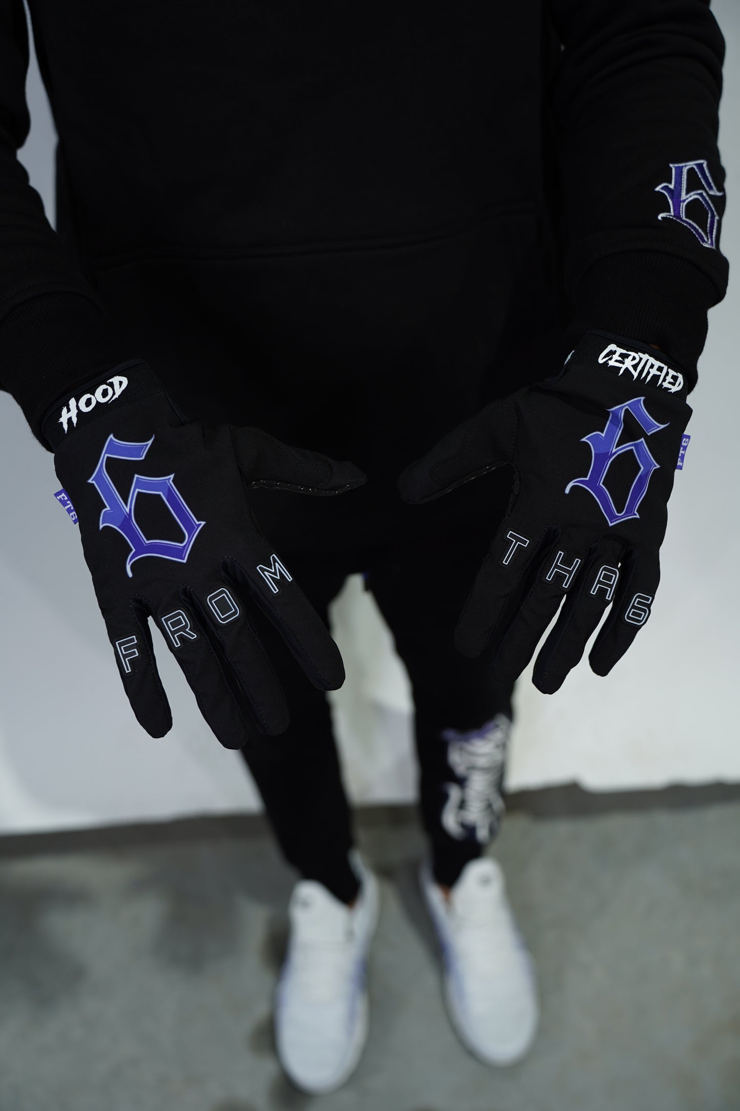PIMP PURPLE RIDING GLOVES