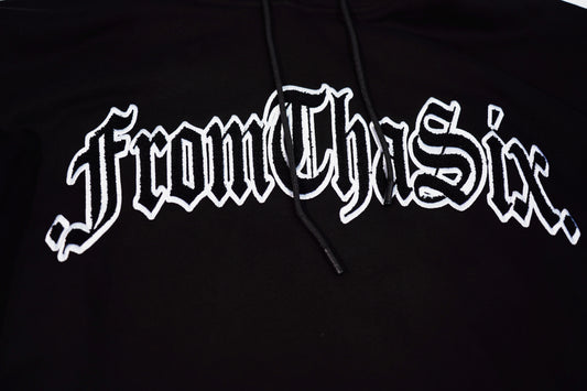 BLACK WHITE CERTIFIED HOODIE