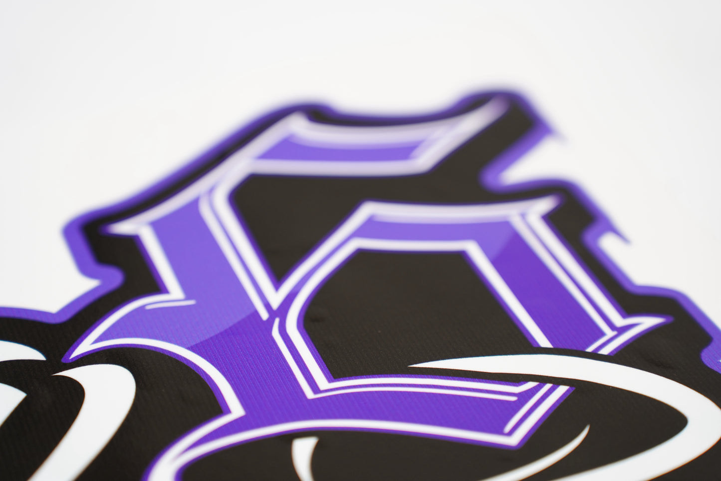 PIMP PURPLE STICKER