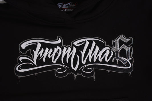 KIDS GUN GREY HOODIE