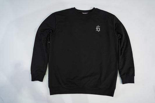 GUN GREY 6 CREWNECK