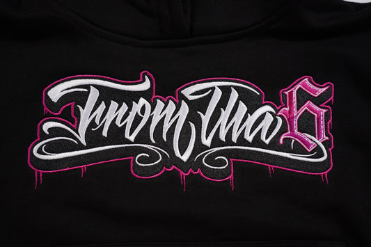 KIDS BUBBLEGUM PINK HOODIE