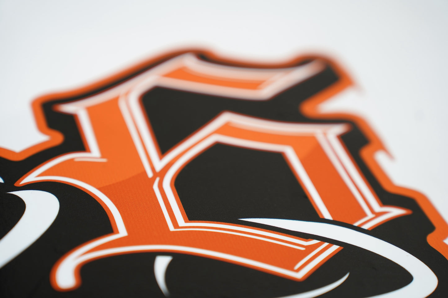 SUNSET ORANGE STICKER