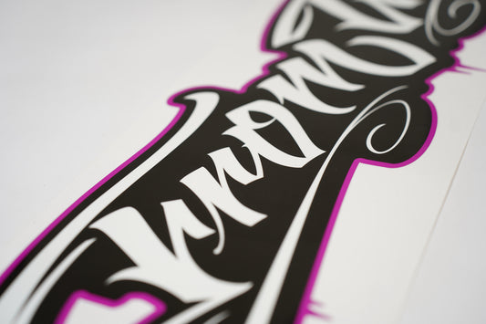 BUBBLEGUM PINK STICKER