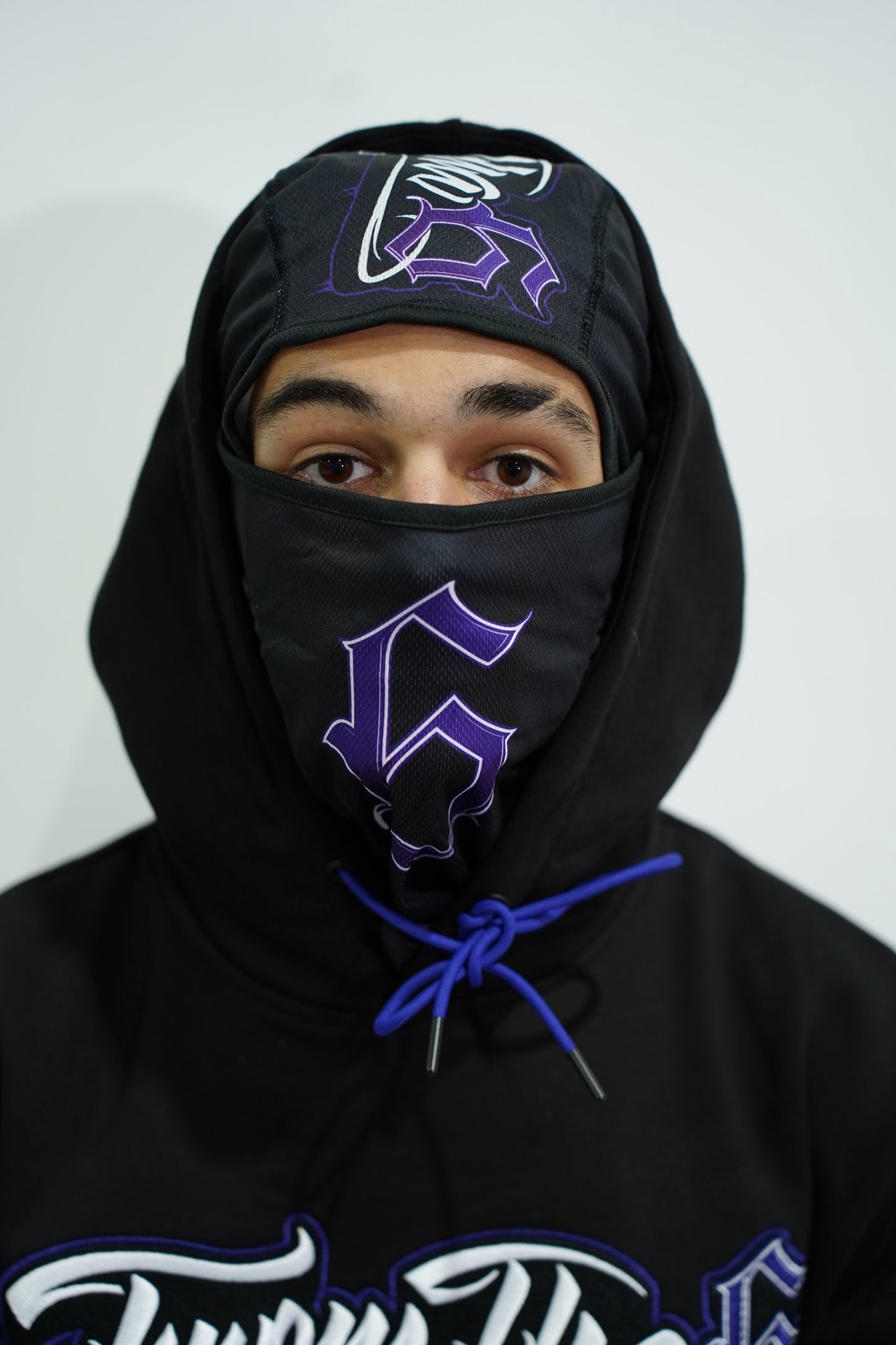 PIMP PURPLE RIDING MASK
