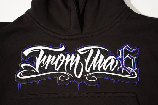 KIDS PIMP PURPLE HOODIE