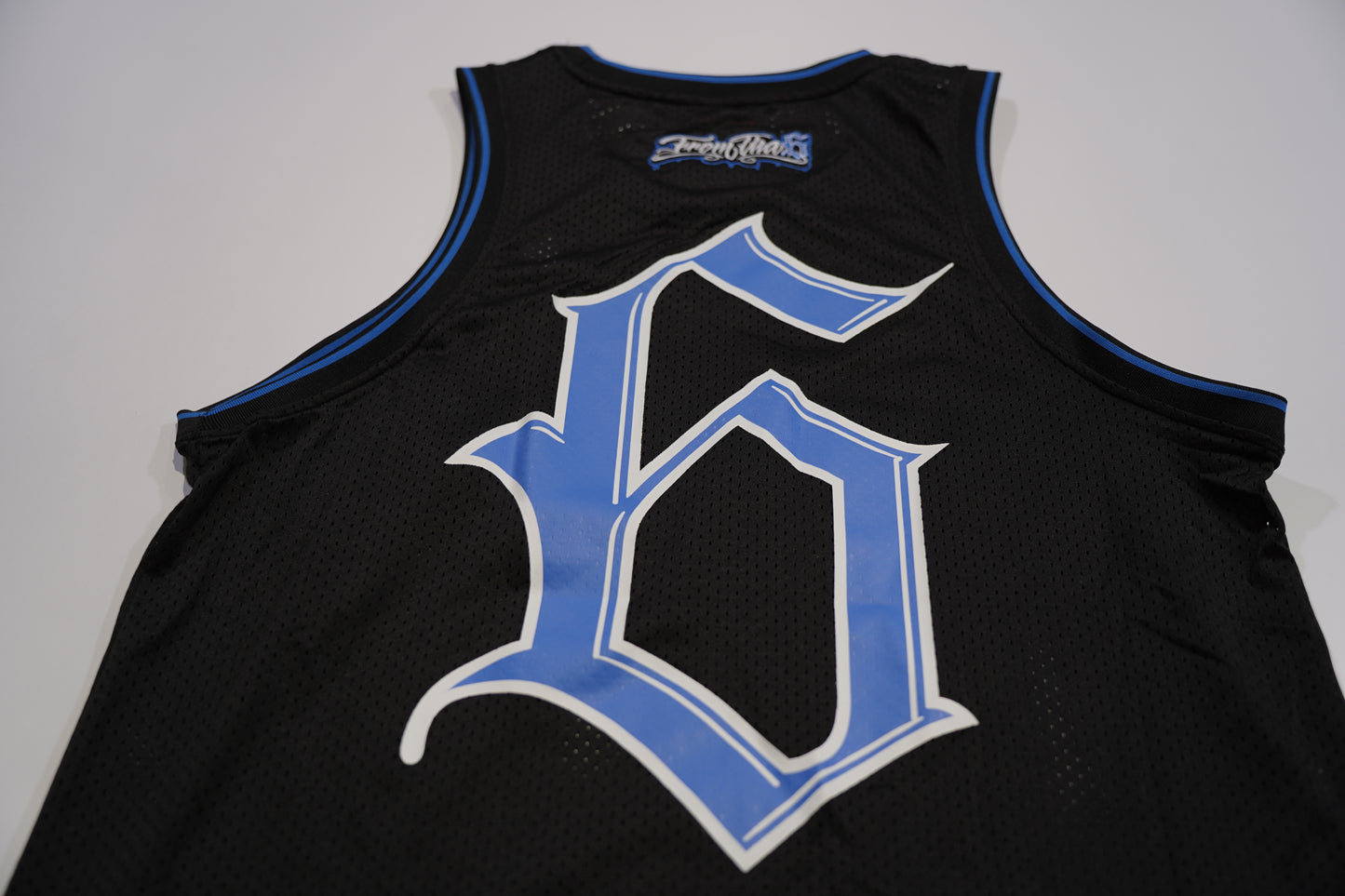NIPSEY BLUE JERSEY SINGLET