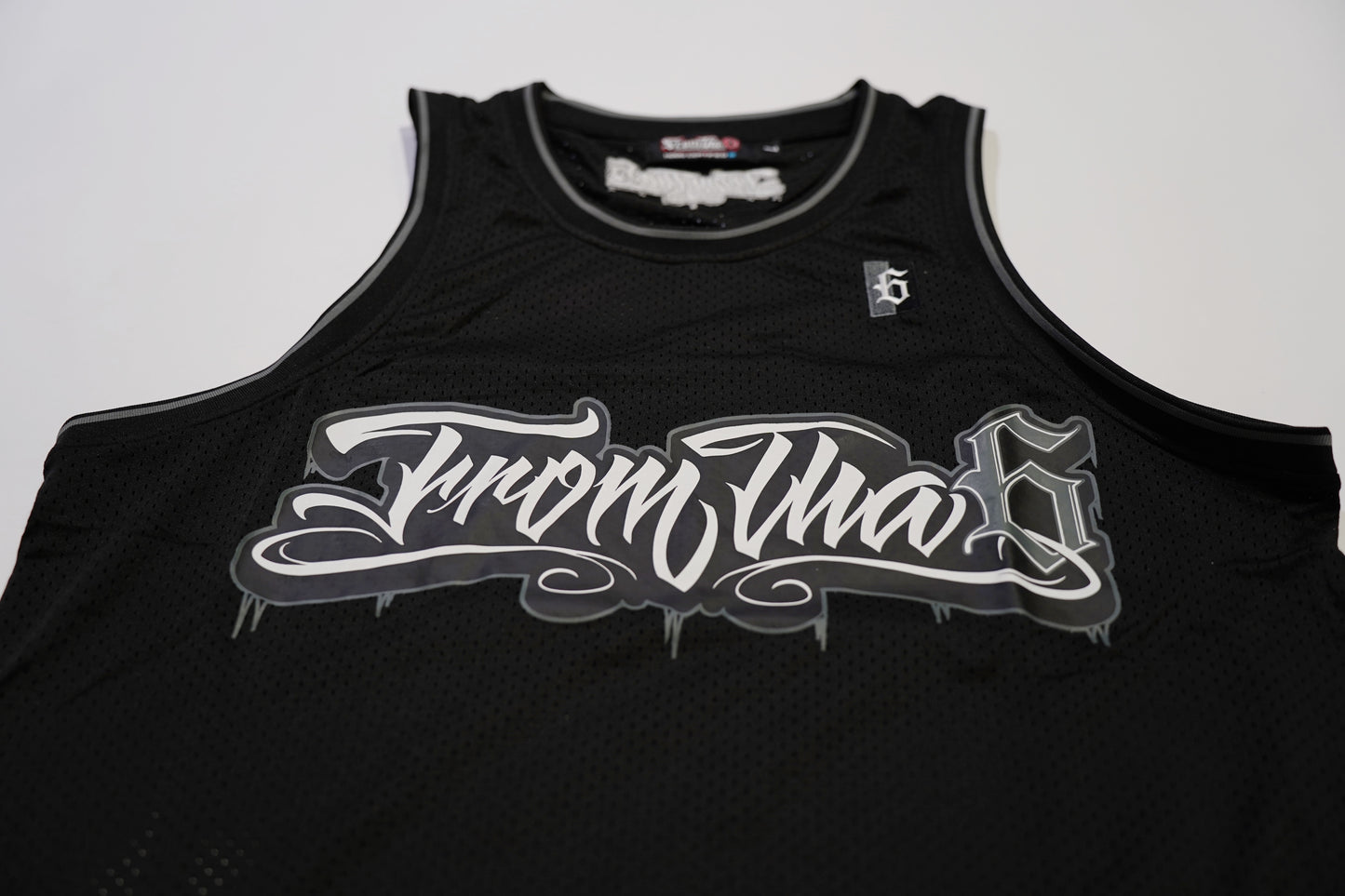 GUN GREY JERSEY SINGLET