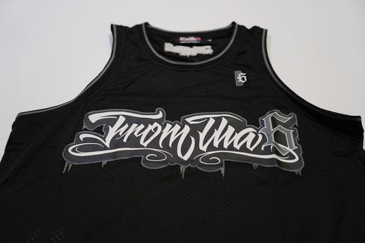 GUN GREY JERSEY SINGLET