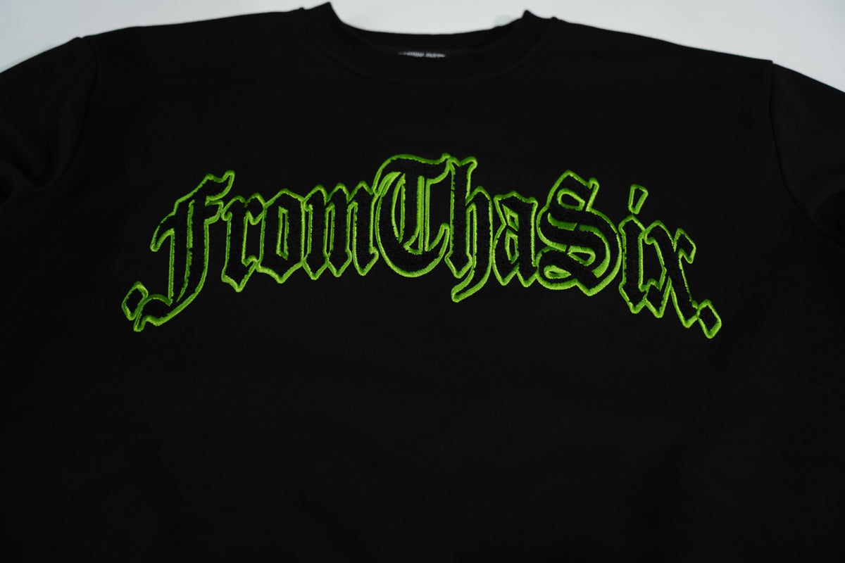MUZZ GREEN FTS CREWNECK