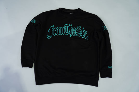 TIFFANY TEAL FTS CREWNECK