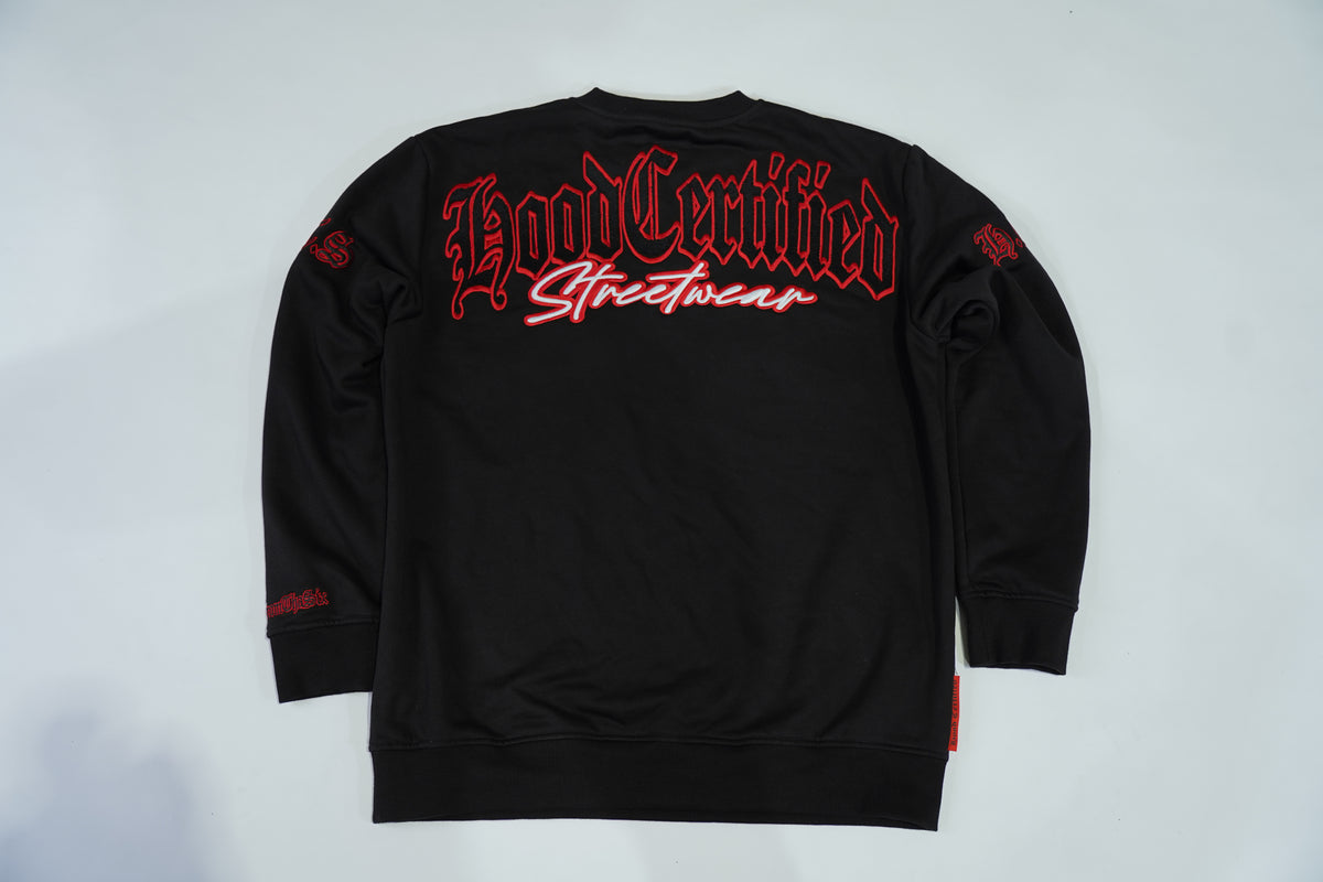 OG RED FTS CREWNECK