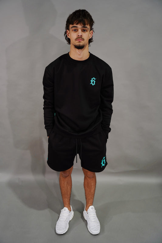 TIFFANY TEAL 6 CREWNECK