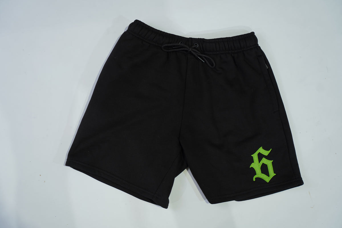 MUZZ GREEN 6 COTTON SHORTS