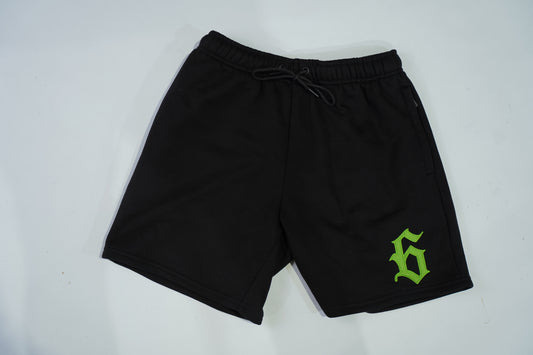 MUZZ GREEN 6 COTTON SHORTS