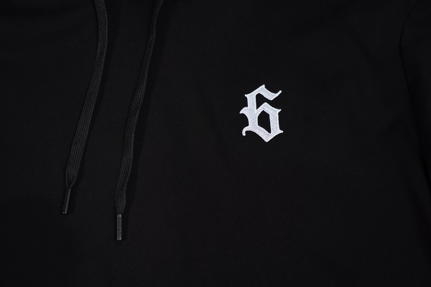 BLK/WHITE 6 HOODIE