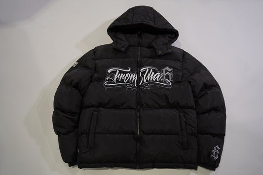 GUN GREY PUFFER JACKET