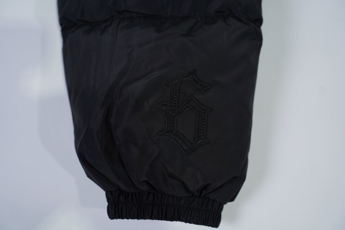 BLACK ON BLACK PUFFER JACKET