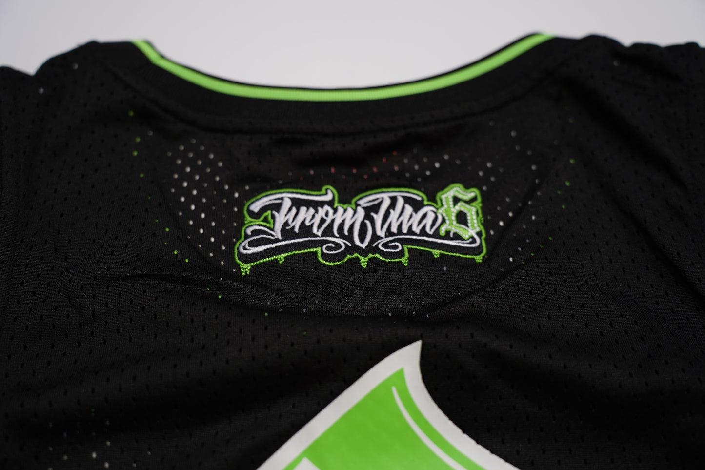 MUZZ GREEN JERSEY SINGLET