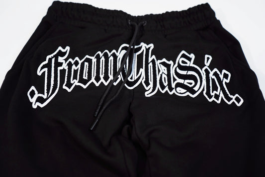 BLACK WHITE CERTIFIED JOGGER