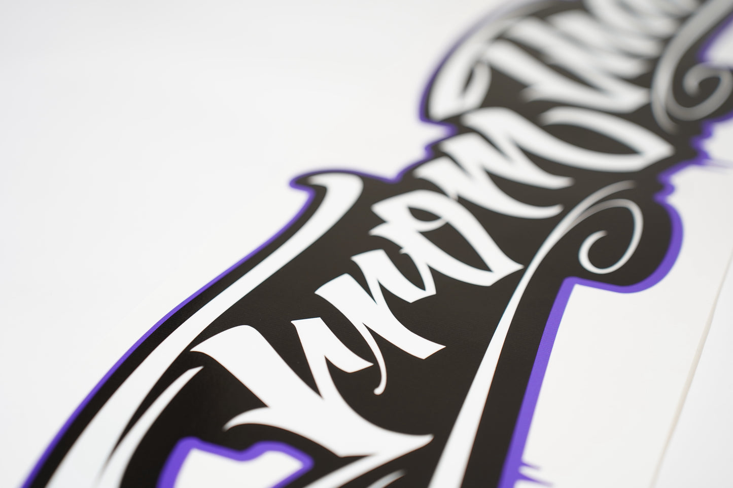 PIMP PURPLE STICKER