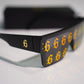 RED/GOLD REFLECTIVE SUNGLASSES