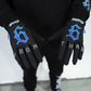 NIPSEY BLUE RIDING GLOVES