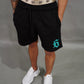 TIFFANY TEAL 6 COTTON SHORTS