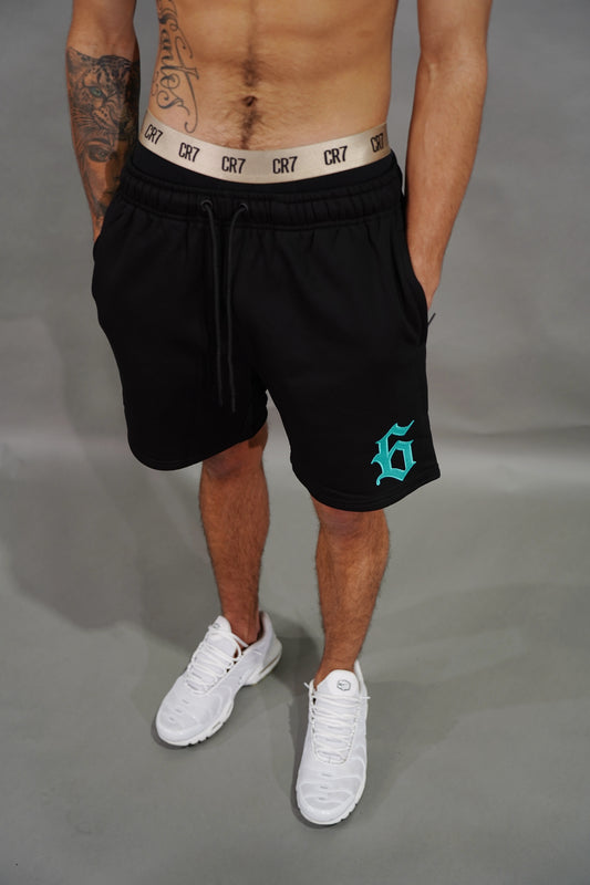 TIFFANY TEAL 6 COTTON SHORTS