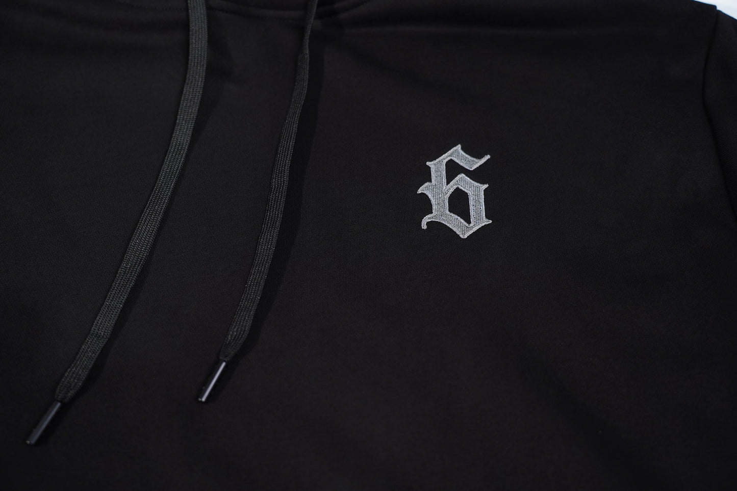 GUN GREY 6 HOODIE