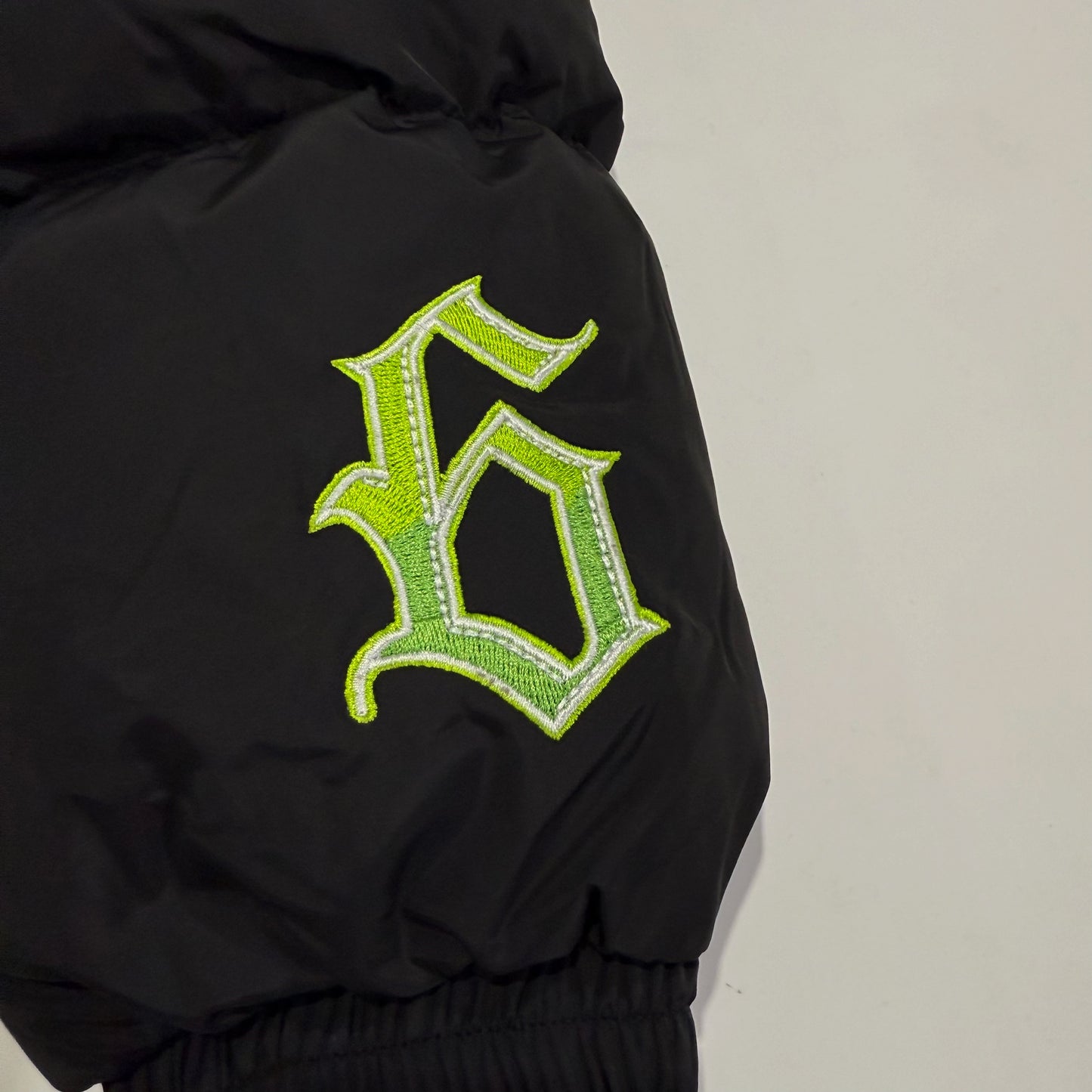 MUZZ GREEN PUFFER JACKET
