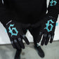 TIFFANY TEAL RIDING GLOVES