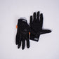 SUNSET ORANGE RIDING GLOVES