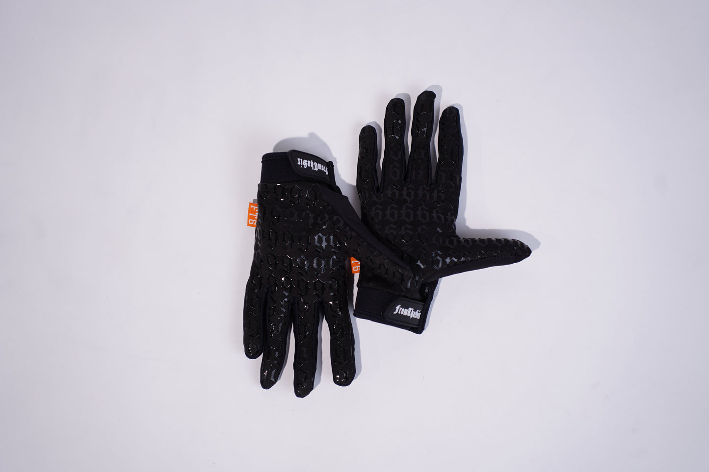 SUNSET ORANGE RIDING GLOVES