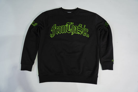 MUZZ GREEN FTS CREWNECK