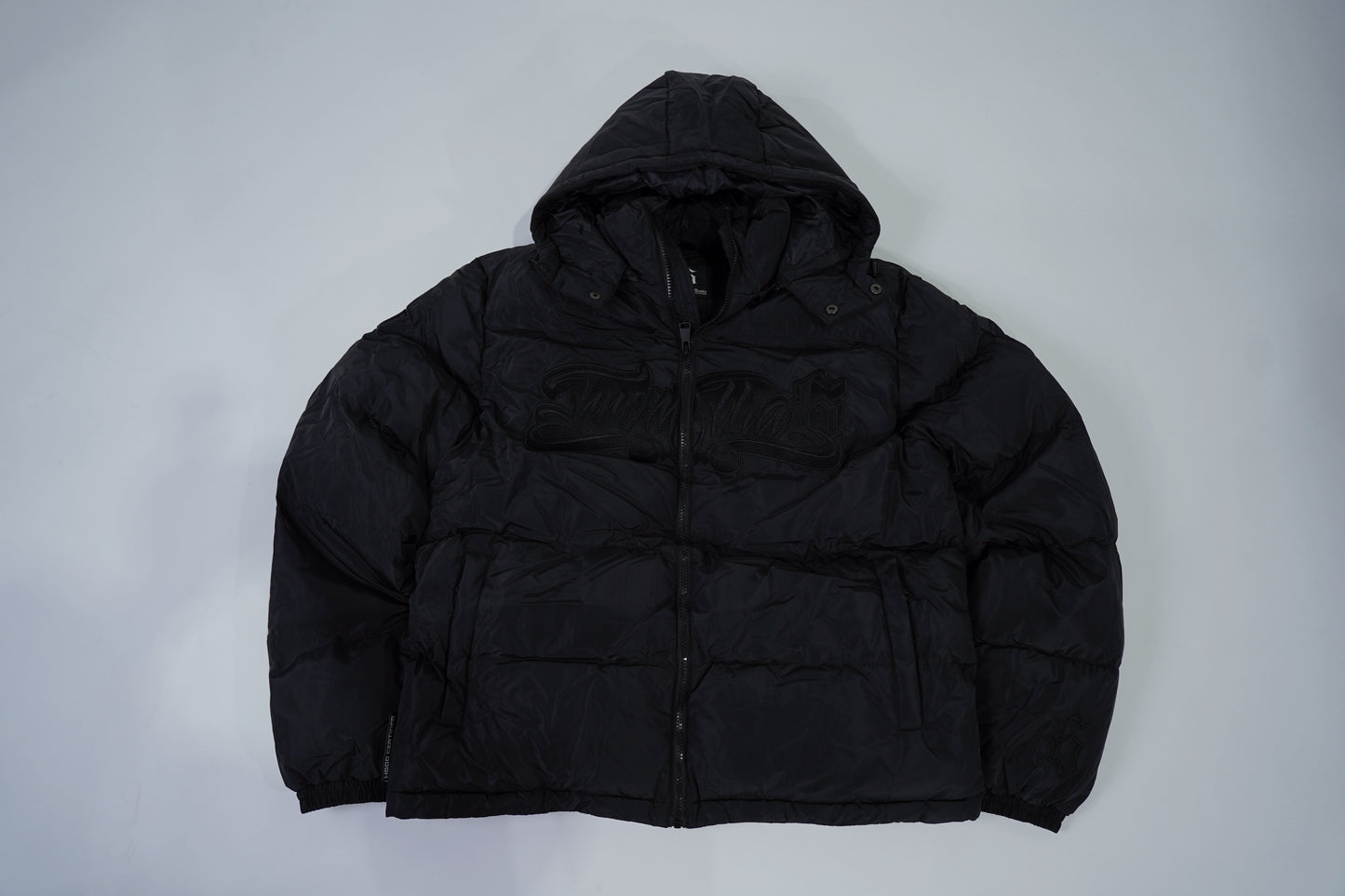BLACK ON BLACK PUFFER JACKET