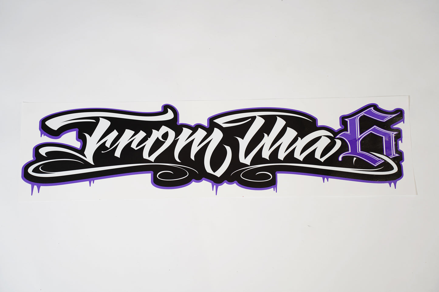 PIMP PURPLE STICKER