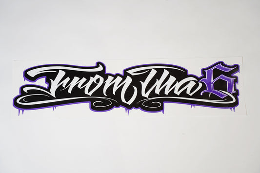 PIMP PURPLE STICKER