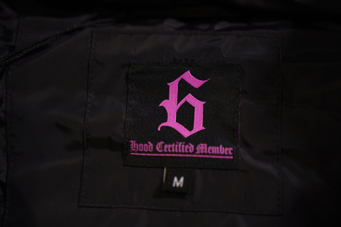 WOMENS BUBBLEGUM PINK PUFFER JACKET