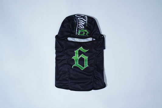 MUZZ GREEN RIDING MASK