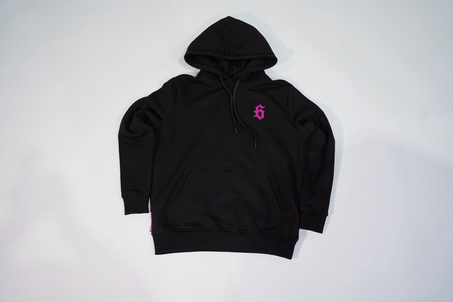 WOMENS BUBBLEGUM PINK 6 HOODIE