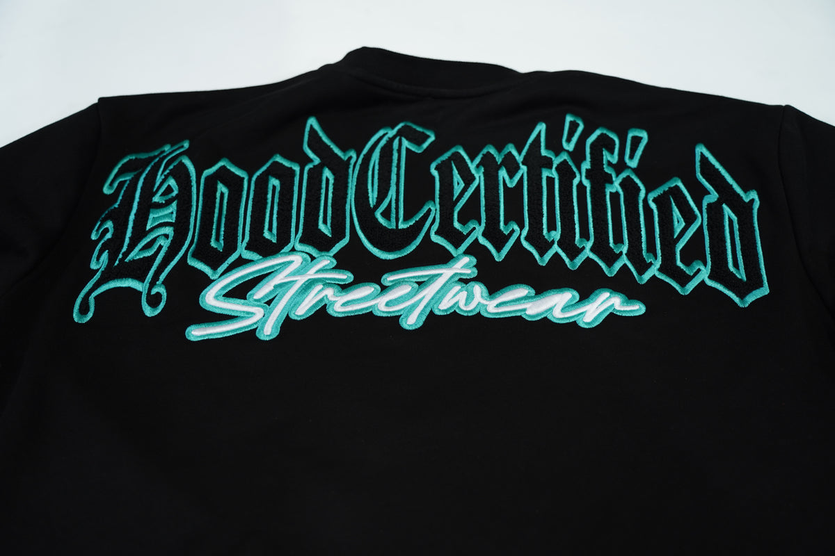 TIFFANY TEAL FTS CREWNECK