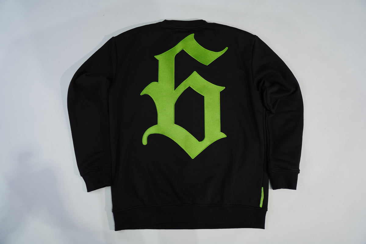 MUZZ GREEN 6 CREWNECK