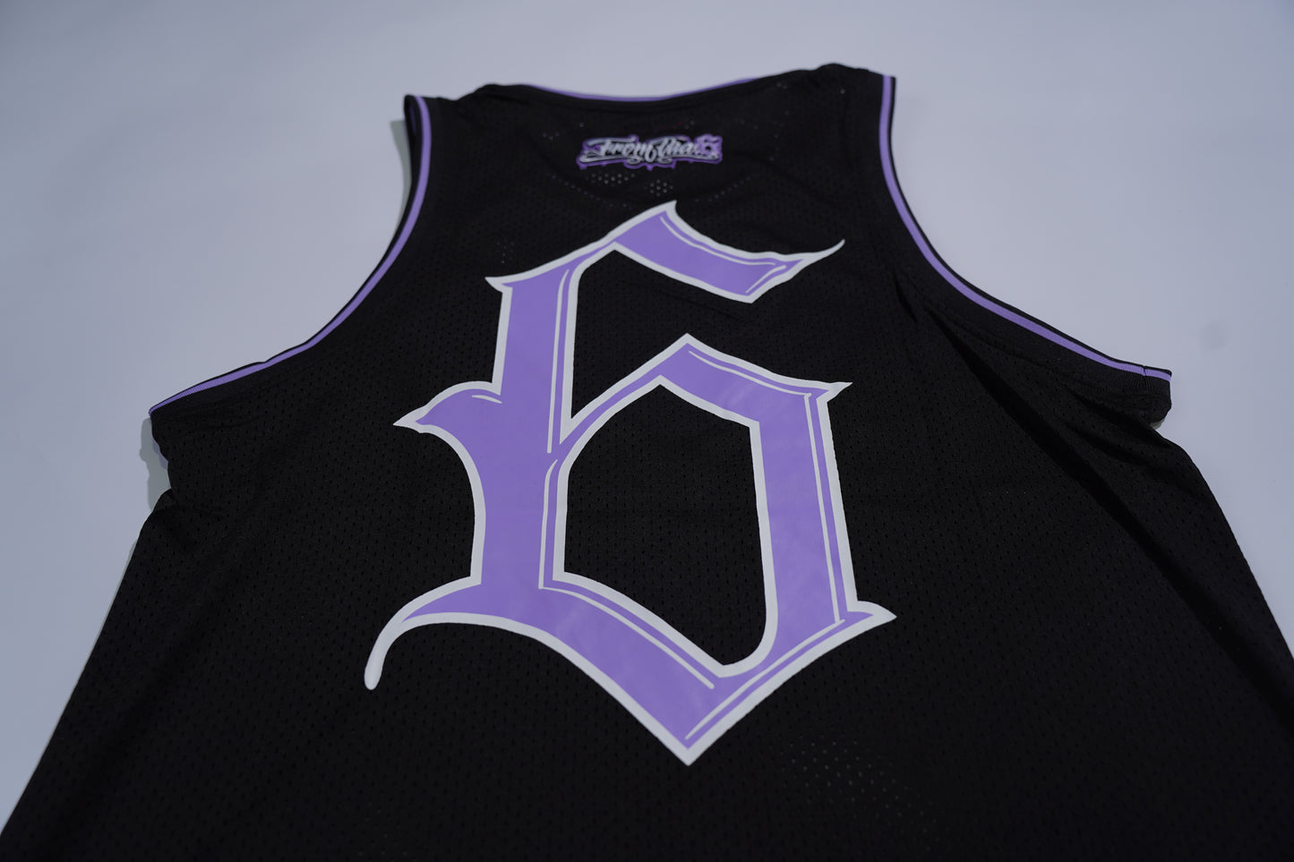 PIMP PURPLE JERSEY SINGLET