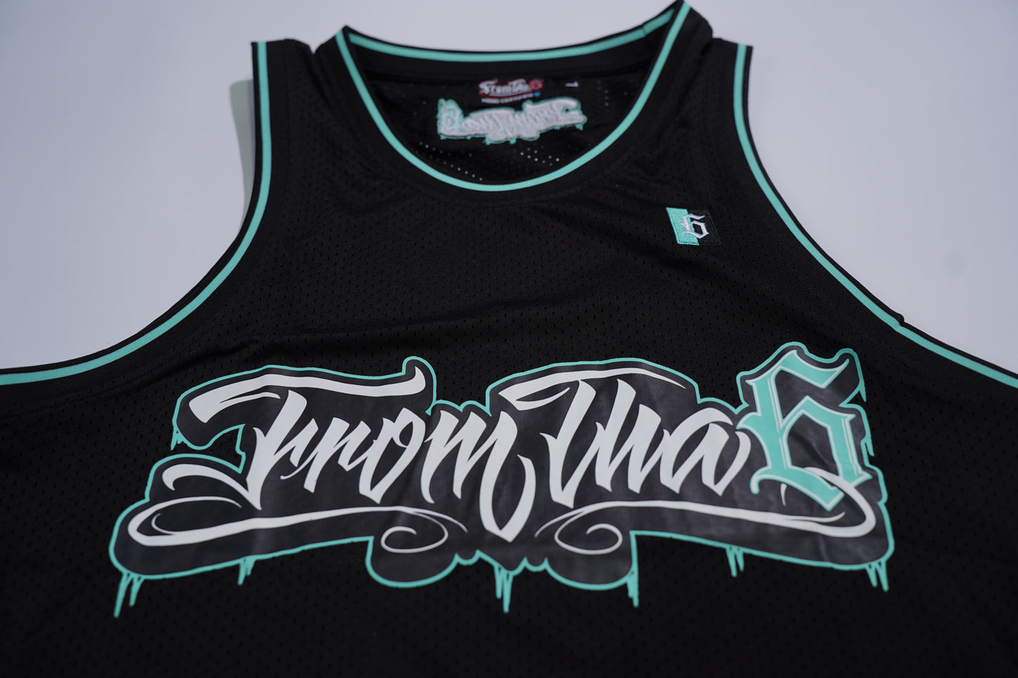 TIFFANY TEAL JERSEY SINGLET