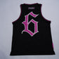 BUBBLEGUM PINK JERSEY SINGLET
