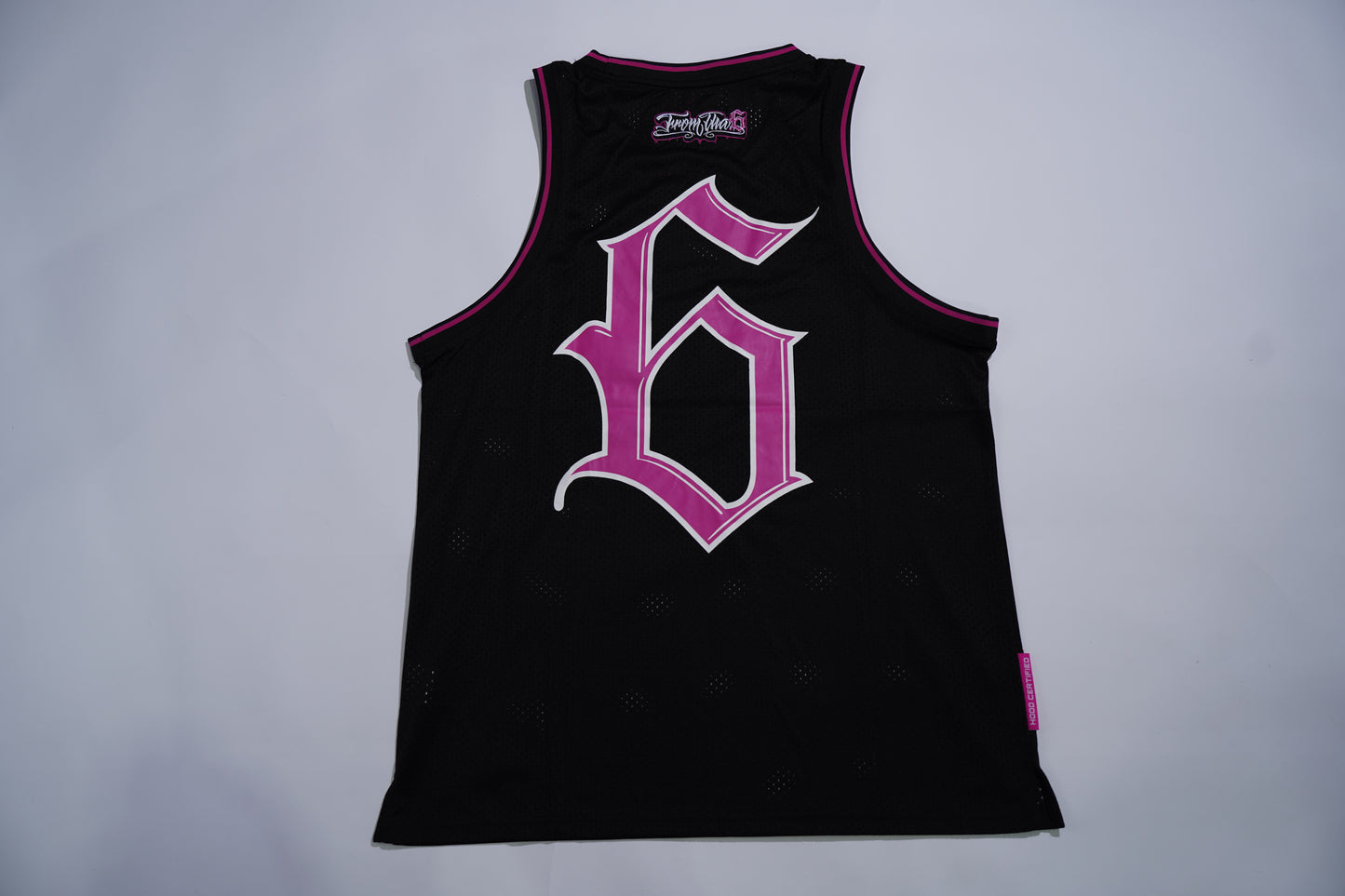 BUBBLEGUM PINK JERSEY SINGLET